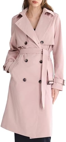 Amazon.com: Trench Coat for Women 2024 Long Elegant Windbreaker